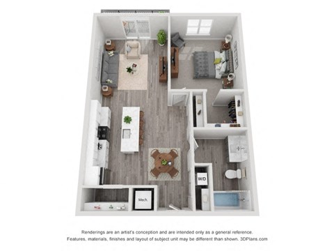 Cambridge Floor Plan at 200 City View, Utah, 84601