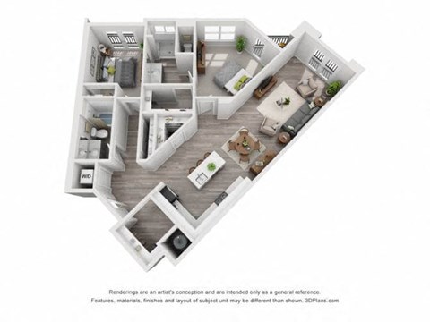 City Center Floor Plan at 200 City View, Provo, UT, 84601