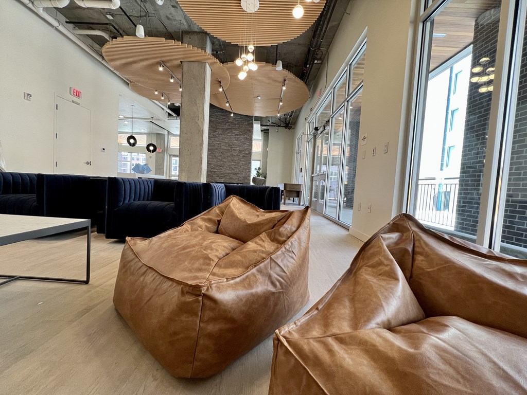 Clubhouse Bean Bags at Paperbox Lofts, Salt Lake City, UT, 84101