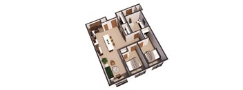 Dali June Floor Plan at Paperbox Lofts, Utah