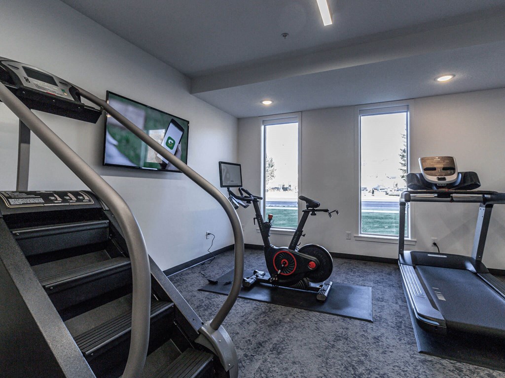 gym at The Flats at Riverwoods, Provo, 84604