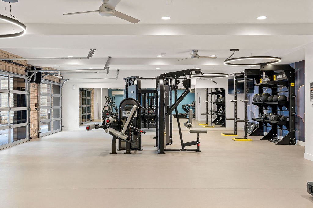 the gym in the home of person at The Revival, Salt Lake City, UT 84101
