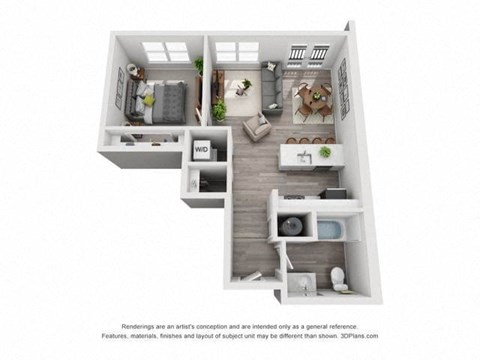 Franklin Floor Plan at 200 City View, Provo, 84601