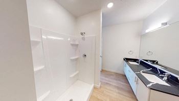 Bathroom at SevenO2 Main Apartments, Salt Lake City, UT