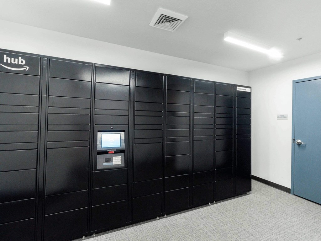 Lockers at The Flats at Riverwoods, Provo