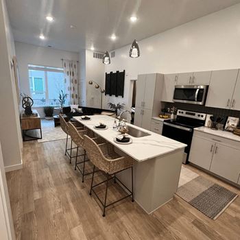 model unit at SevenO2 Main Apartments, Utah