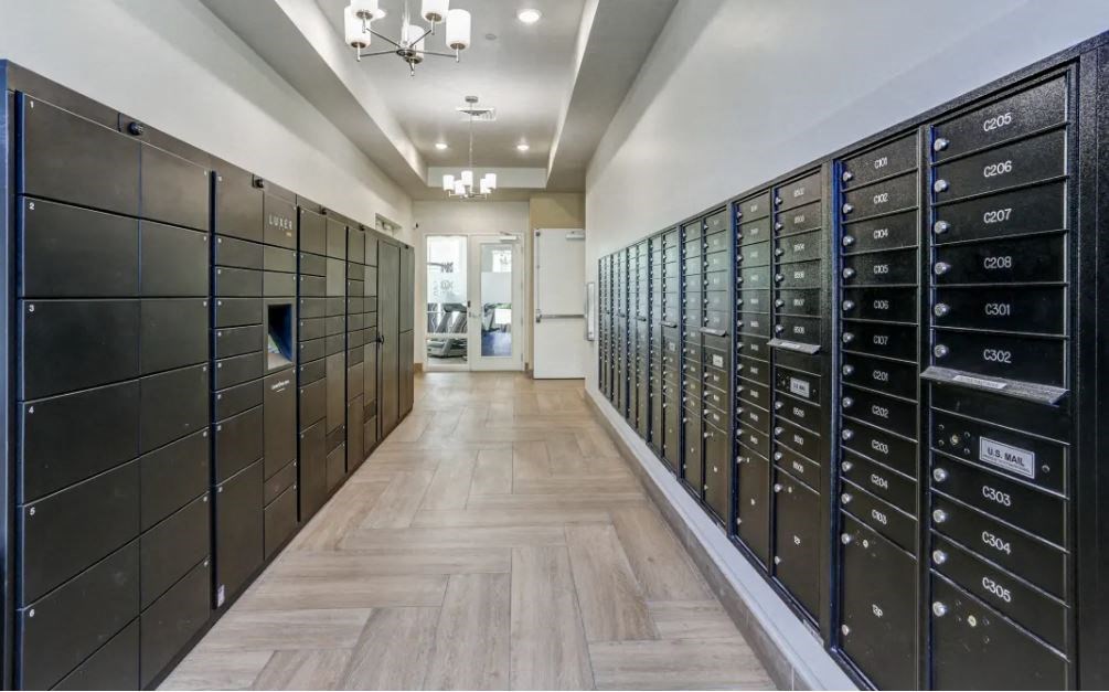 Package Lockers at 200 City View, Provo