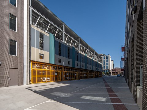a large building with a street in front of it at Paperbox Lofts, Salt Lake City, UT, 84101
