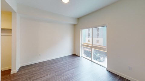 bedroom at Paperbox Lofts, Salt Lake City, UT, 84101