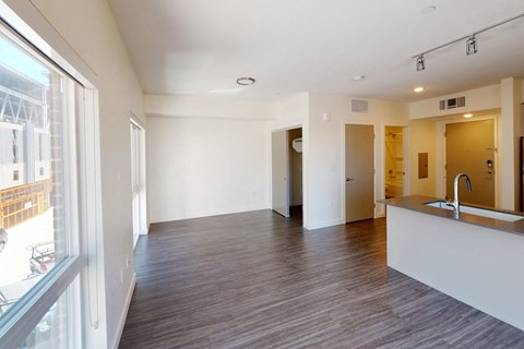 Picasso Rouge Studio Lobby at Paperbox Lofts, Salt Lake City, 84101