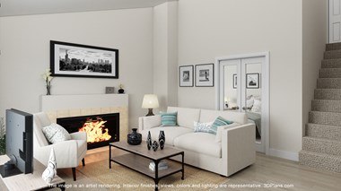 Rendering_AVIA Lofts_Living Room