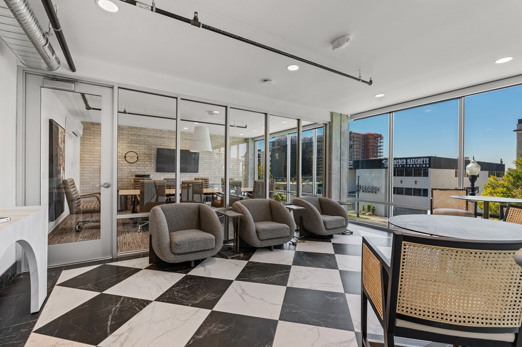 sitting space at The Revival, Salt Lake City