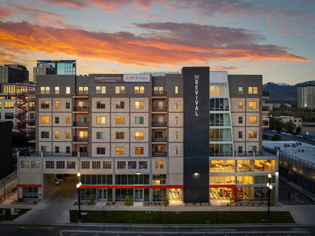 apartment building at The Revival, Utah, 84101