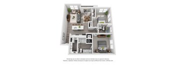Rock Canyon Floor Plan at 200 City View, Provo, 84601