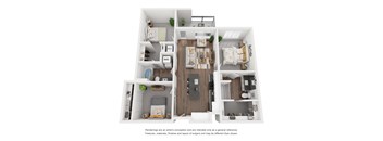 The Broadway Floor Plan at The Revival, Salt Lake City Utah