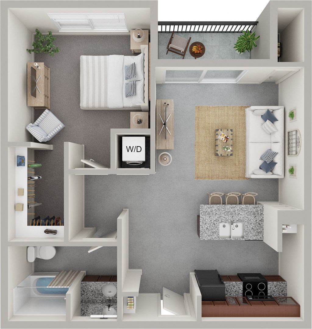 our apartments showcase a mix of styles and layouts