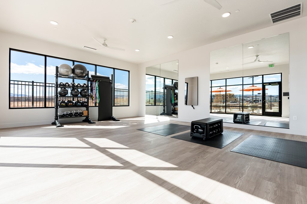 Fitness Area at The Vue At Desert Color, St. George, Utah