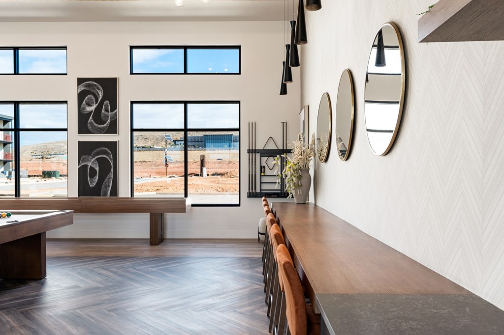 Game Room at The Vue At Desert Color, St. George, Utah