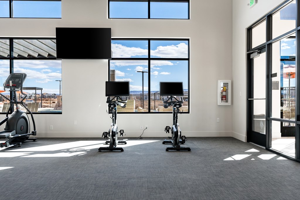 Peloton Bikes at The Vue At Desert Color, Utah