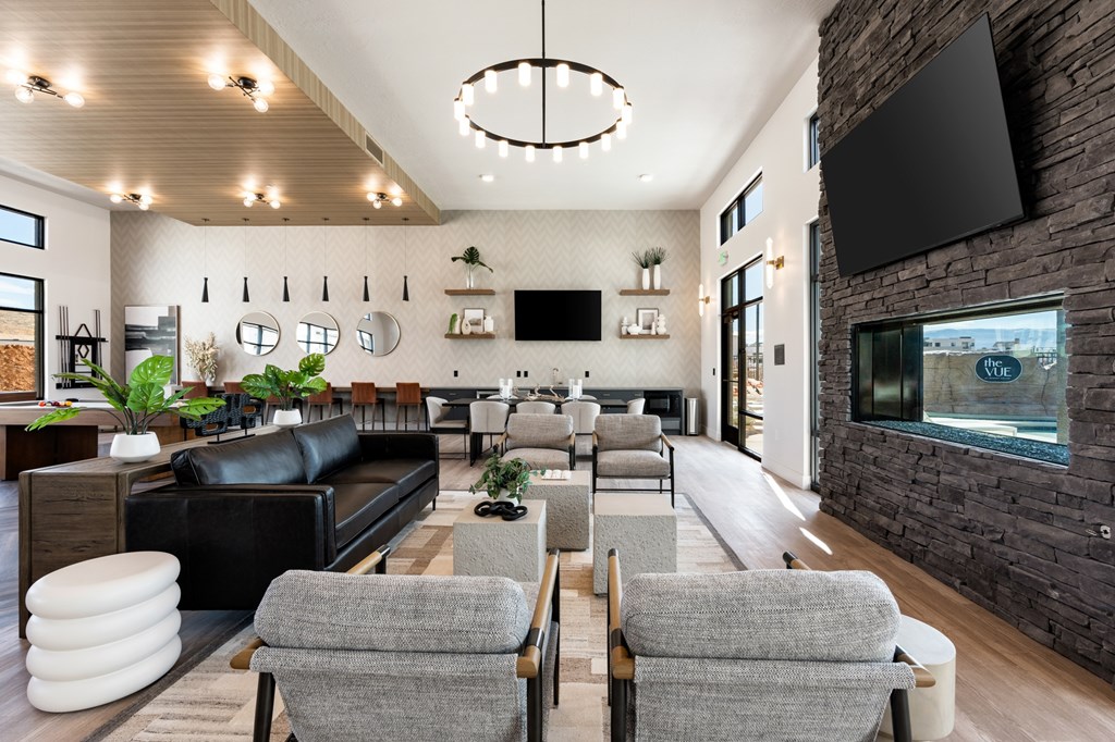 Resident Lounge at The Vue At Desert Color, Utah