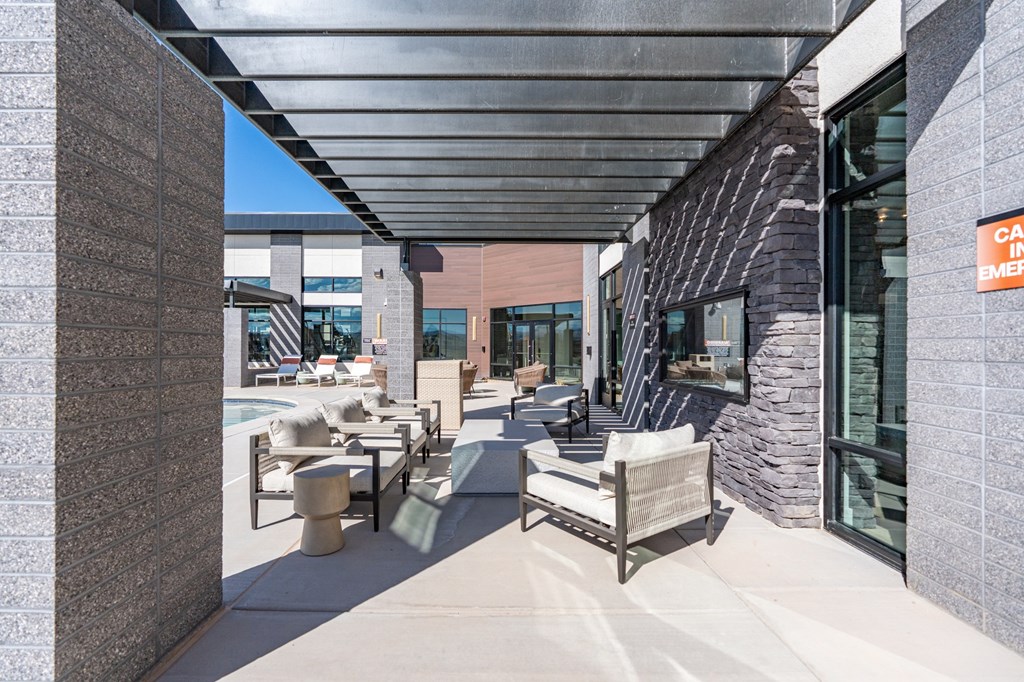 Outdoor Lounge at The Vue At Desert Color, St. George, UT