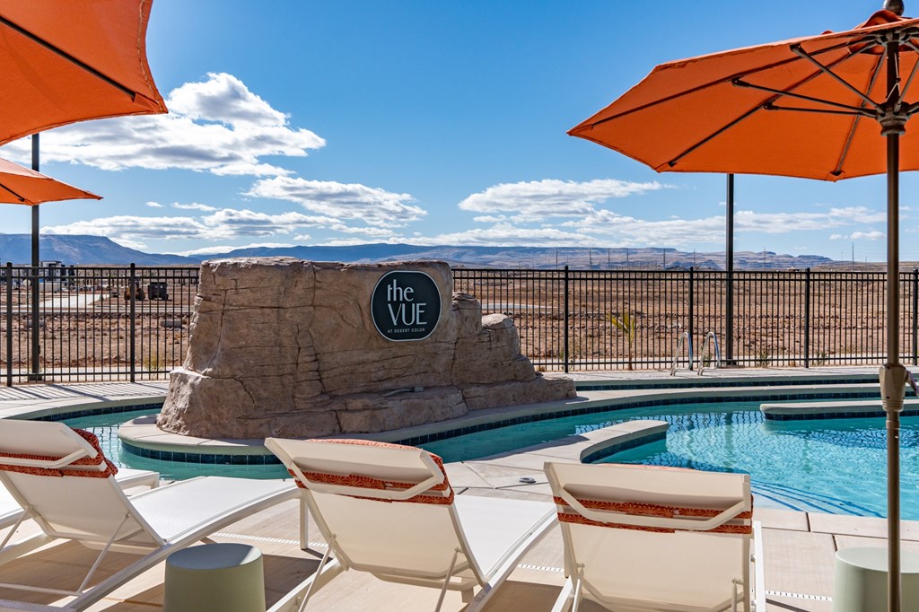 Poolside Decks at The Vue At Desert Color, St. George, Utah