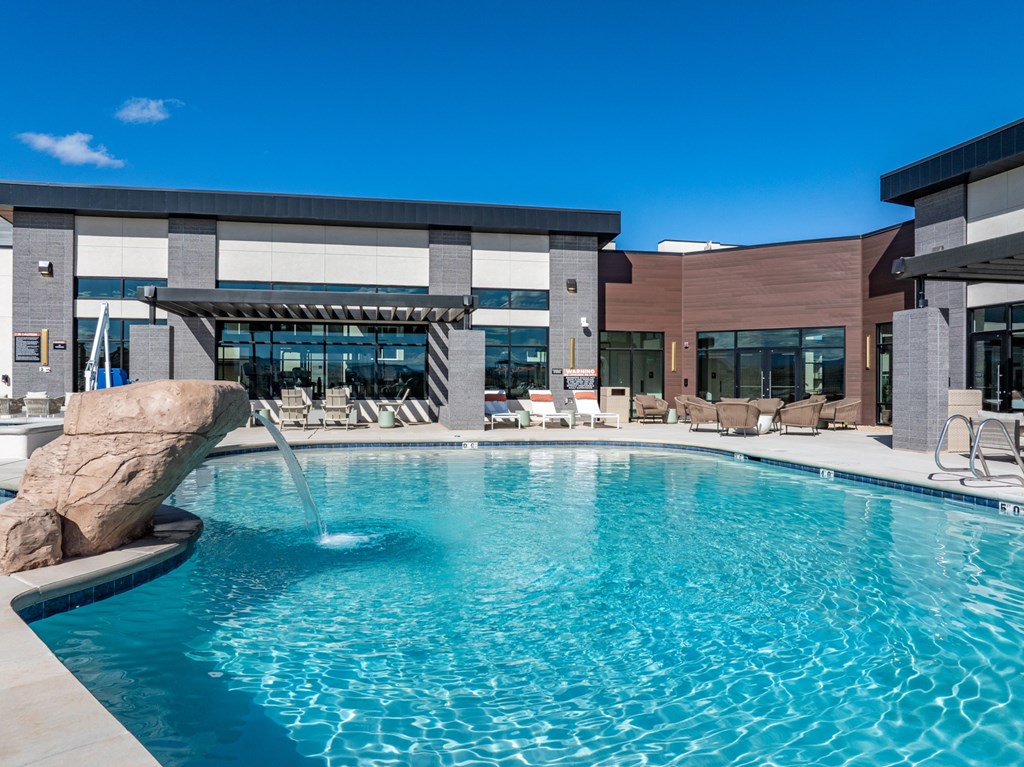 Sparkling Pool at The Vue At Desert Color, St. George, Utah