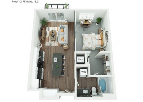 The Walker Floor Plan at The Revival, Utah