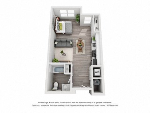 Timpanogos Floor Plan at 200 City View, Provo, Utah