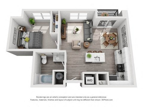 Timpview Floor Plan at 200 City View, Utah