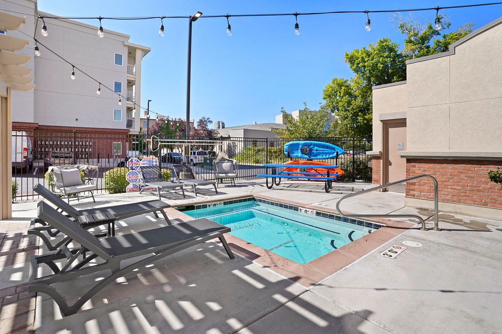 our apartments offer a swimming pool at The View on 20th, Ogden, UT