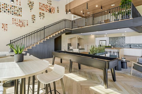 Modern Dining Room at Solhavn Apartments, Utah