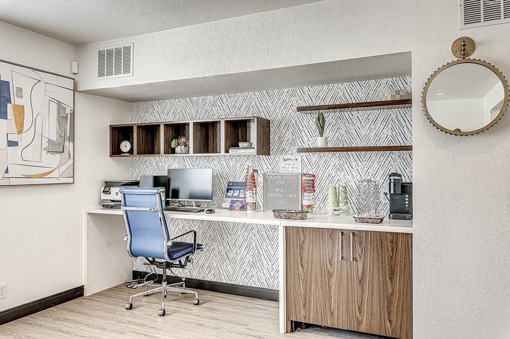 af overview clubhouse desk area