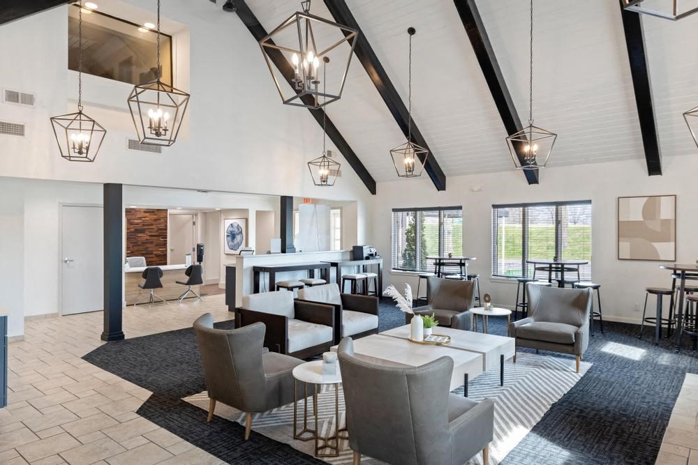 the lobby or reception area at residence & conference centre windsor