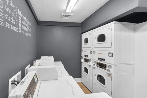 Laundry Room at AVIA Lofts on Liberty Ridge Apartments, Florida