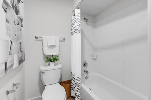 Bathroom With Bathtub at AVIA Lofts on Liberty Ridge Apartments, Jacksonville, FL