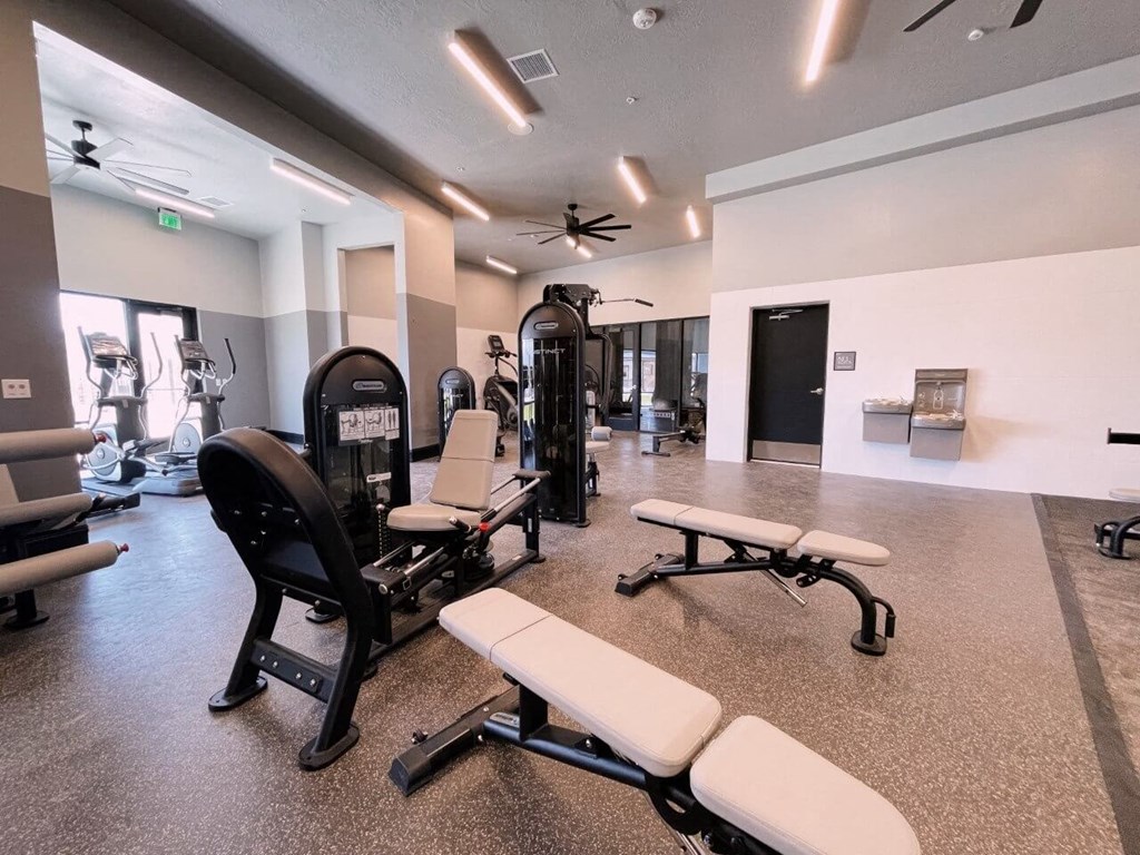 gym at SevenO2 Main Apartments, Salt Lake City, UT