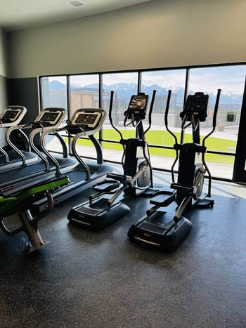 State-Of-The-Art Gym And Spin Studio at SevenO2 Main Apartments, Salt Lake City