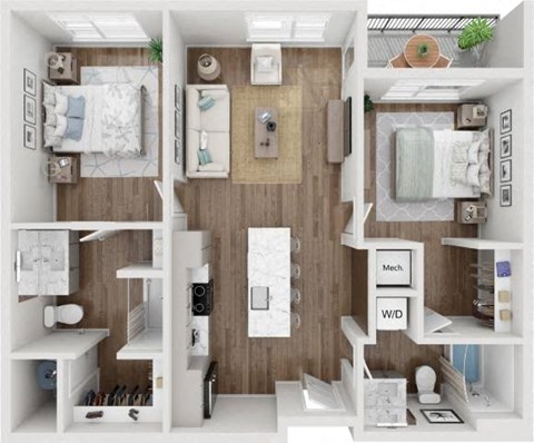 Seven 02-HydrogenMicro at SevenO2 Main Apartments, Salt Lake City, Utah