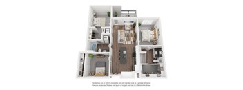 The Broadway Floor Plan at The Revival, Salt Lake City Utah