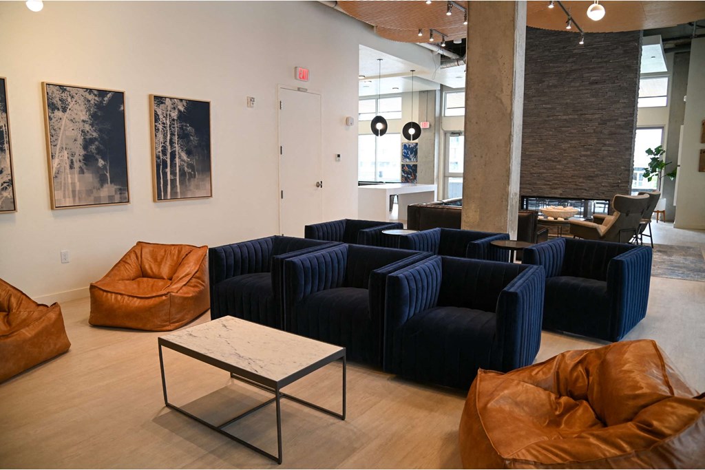 clubhouse at Paperbox Lofts, Salt Lake City