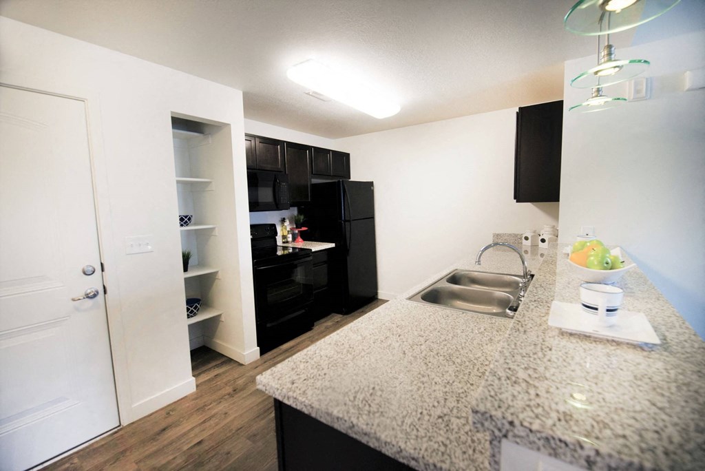 Kitchen at The View on 20th, Ogden