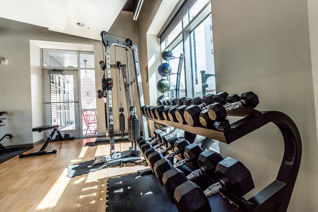 gym at Wilmington Flats Apartments, Salt Lake City, UT