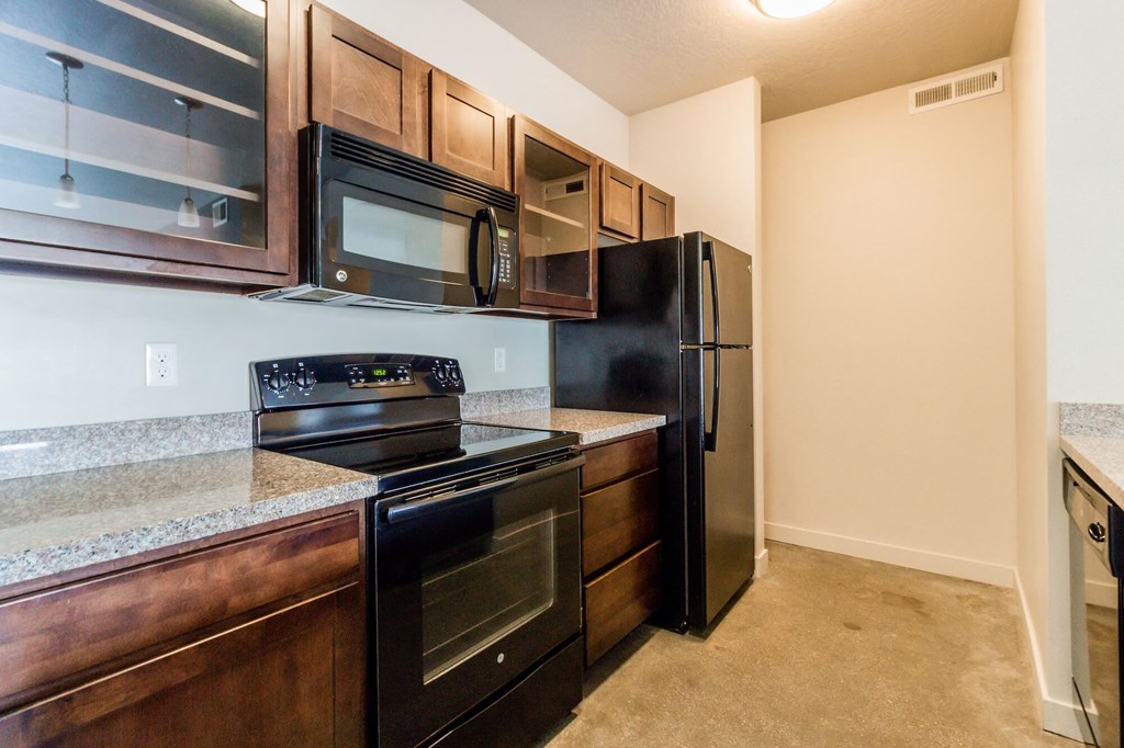 Kitchen at Wilmington Flats Apartments, Salt Lake City, UT, 84106