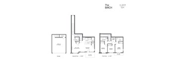the floor plan of the birch residences floor plans