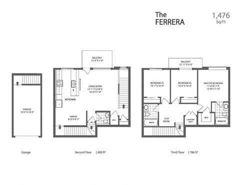 the floor plan of the plan