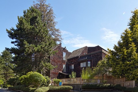 a view of the house from the street