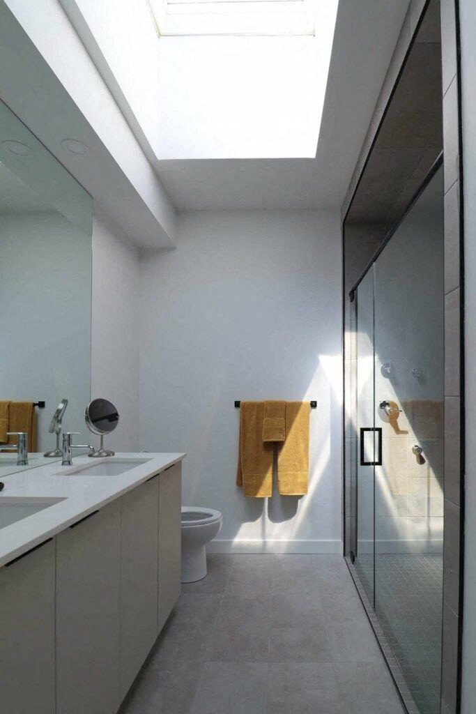 a modern house in los angeles with creative furniture design