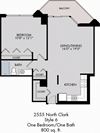 1 Bed / 1 Bath / Tier 6 1 Bed / 1 Bath / Tier 6
