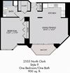 1 Bed / 1 Bath / Tier 9 1 Bed / 1 Bath / Tier 9